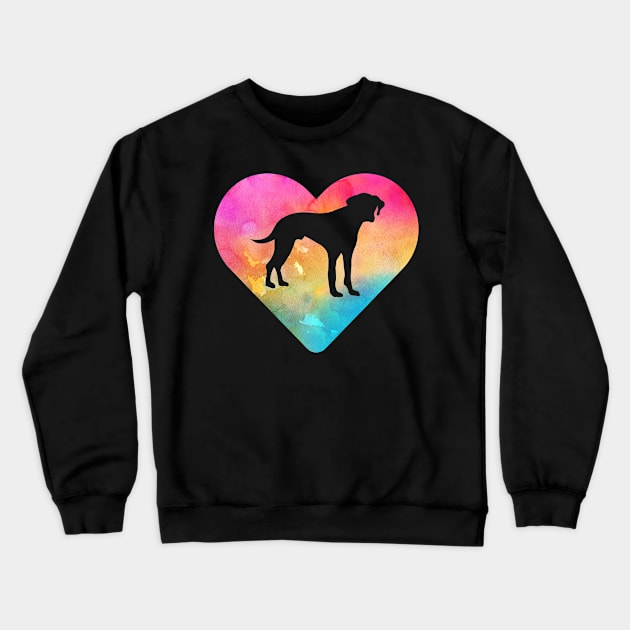 Dog Gift for Girls and Women Crewneck Sweatshirt by JKFDesigns